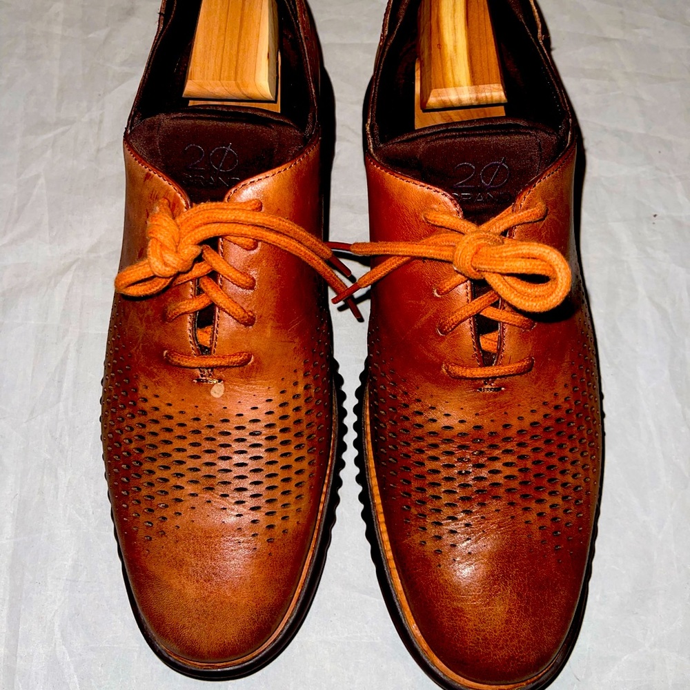 COLE HAAN ZERØGRAND OS Laser Wingtip Oxford SHOES - 11M